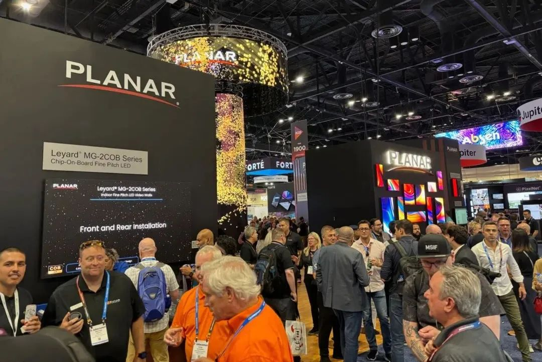 MG冰球突破官网Planar震撼亮相美国InfoComm 2025，高端显示矩阵引领视听新纪元